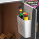 Cabinet door wall-mounted storage box without punching holes in bathroom kitchen bathroom storage rack hanging door rear storage rack storage tool