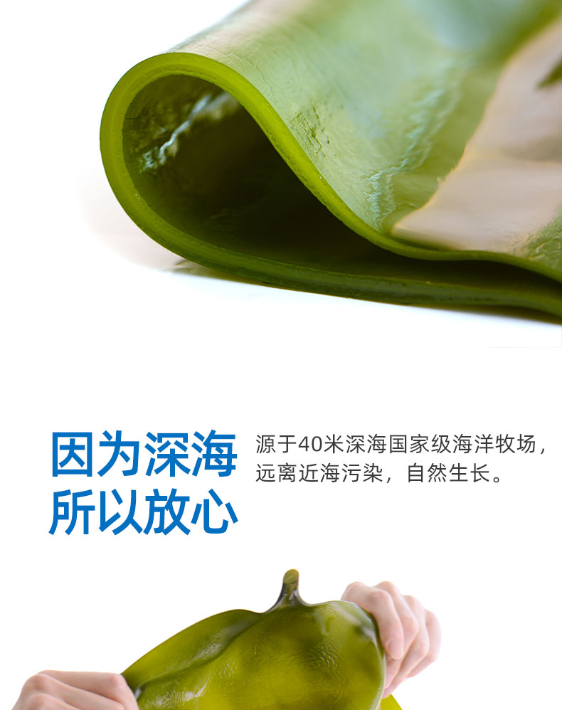 海芝宝 新鲜盐渍海带头 5斤 图4