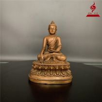 Domestic Buddha Sakyamuni fo gao 8 5cm copper Seiko townhouse karma best shop