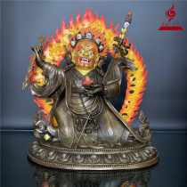 Tibetan craft Buddha statue Maha Gala Gongbuzoda high 36 5cm Rufa solemn Karma Ruyi Store