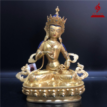 Nepali Buddha statue Vajra 33 5cm full gilt posture good Karma Ruyi Store