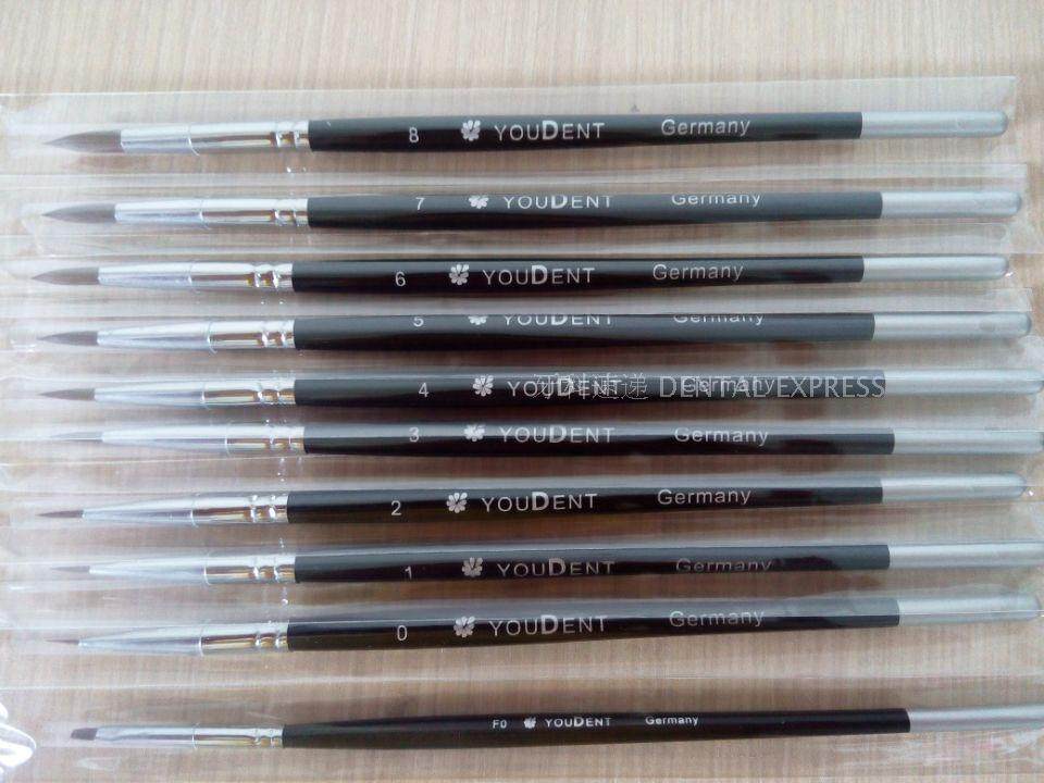 YouDent Dental Mechanics Material Mechanics Special Upper Porcelain Pen Baking Porcelain Pen on Glaze Pen Imported Synthetic Fur