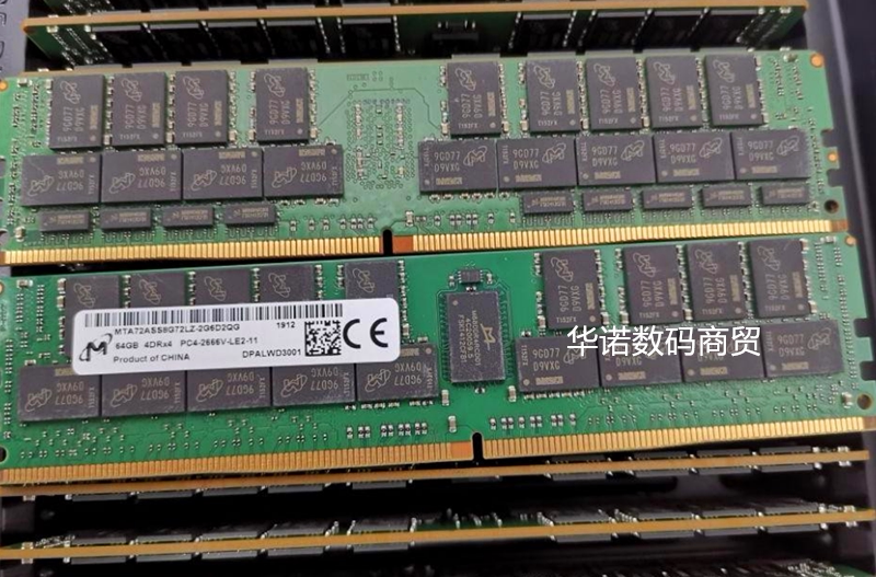 MT Magnesium Light 64G 4DRX4 PC4-2666V RECC Memory MTA72ASS8G72LZ-2G6B2SG