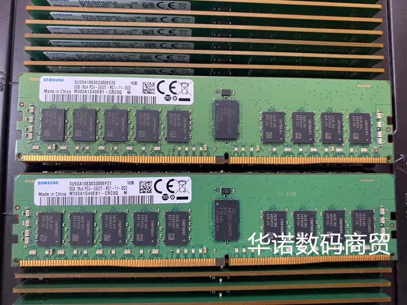 Samsung's original plant M393A1G40EB1-CRC 8GB 1RX4 1RX4 DDR4-2400T-R server memory