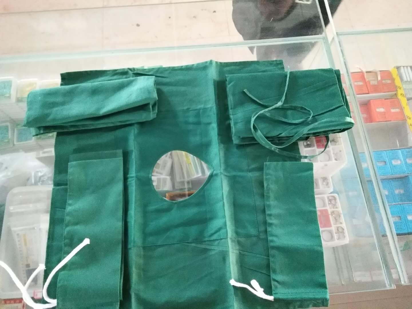 纯棉手术包布口腔牙科种植孔巾手术洞巾铺巾五件套可各种规格包邮