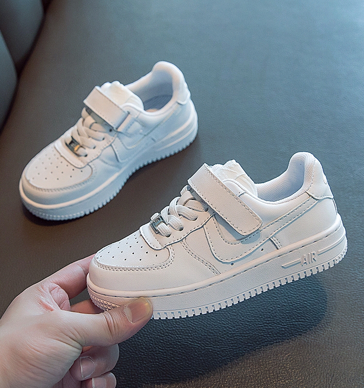 Children's Air Force One White Shoes 2026 Spring and Autumn New Style Girls' School Performance Shoes Boys' Baby Sneakers Trendy