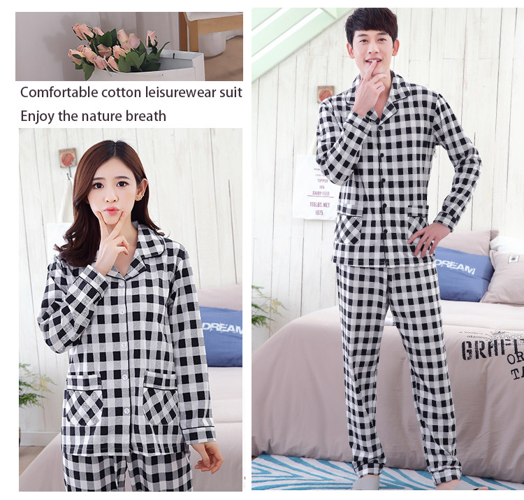 Pyjama mixte en Coton à manches longues - Ref 2988527 Image 40