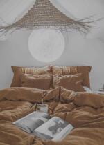 Linen four-piece linen bedding 100% linen bedding