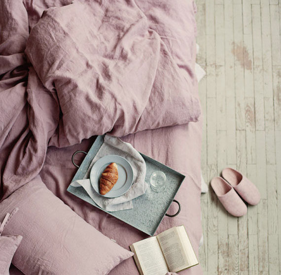 Linen four-piece set Pure linen bedding 100%linen bedding