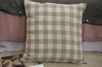 Linen pillow 100% linen pillow washing soft breathable and comfortable antibacterial mite-free core