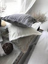 Foreign trade Original Single double linen pillow 100% imitation wash without core