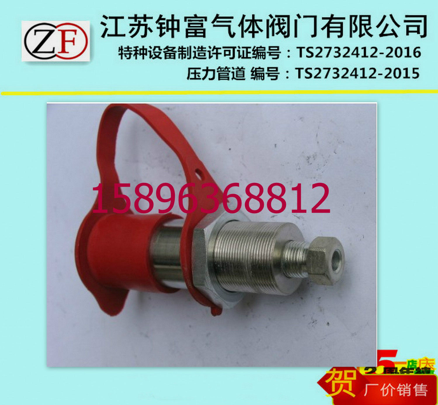 QF-T5 Gas CNG gas inflatable quick joint inflatable valve inflatable nozzle