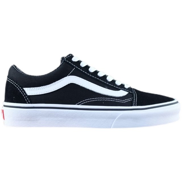 Lao Wan VANS oldskool black and white classic OS low-top canvas shoes VN000D3HY28