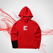 Li Ning Wei Yi women 19 rich sports fashion hooded casual spring knitted sportswear AWDP106