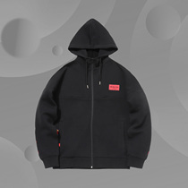 Li Ning 2021 spring new sports fashion series day into gold men and women with loose cardigan hooded vests