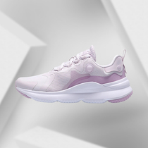 Li Ning running shoes women's shoes new shoes low top shock absorption breathable black sneakers AREQ026-1