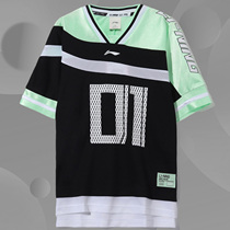 Li Ning Children's Wear Men's Small Children's Sports Life Short Sleeve T-Shirt Breathable 2020 Summer YHSQ051