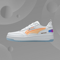 Li Ning fashion casual fashion breathable wear-resistant women's shock absorption rebound classic casual shoes AGCR202