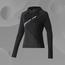 Li Ning Women's Running Series Fashion Casual Fashion Hooded Long Sleeve Pullover T-shirt ATLQ064-4
