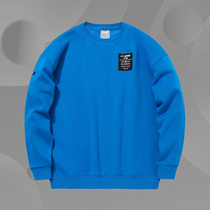 Li Ning Wei Yi Men's and Women's Couple Leisure New Turtleneck Long Sleeve Crewneck Loose Autumn Sportswear AWDQ708