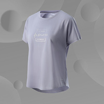Li Ning 2021 Summer New Women's Training Series Crewneck Cool Loose Sports Short Sleeve Tee