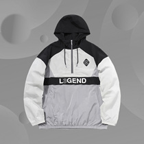 2021 new Li Ning trend leisure sports Wade series men's loose sports windbreaker AFDR033