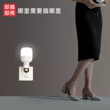 Светодиодная лампочка, подставка для лампы, переключатель, энергосберегающий супер яркий ночник для кровати