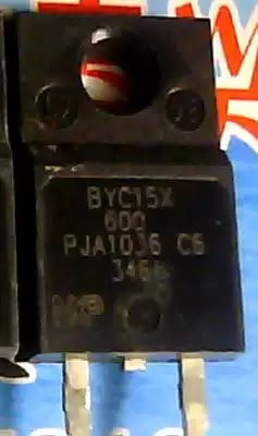 Original imported disassembly BYC15X-600 BYC15X diode TO-220 can be taken directly