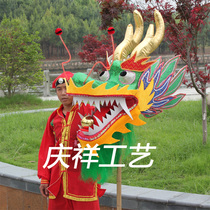  Faucet dragon lantern South lion North lion Wake lion Luminous dragon bronzing dragon Dragon lion props Lion dance props