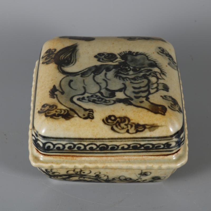 宋代磁州窑绿釉刻花双龙尊瓶古玩古董发瓷器旧货老物件收藏仿古瓷