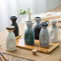 Fuso Japanese-style retro ceramic sake jug White wine Shochu bottle Warm jug Wine distributor Dining hall tableware