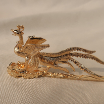 Late chanting original bride to marry handmade ancient windy hair accessories with double face Phoenix hairpin Hairpin Hairpin Hairpin Hairpin Hairpin