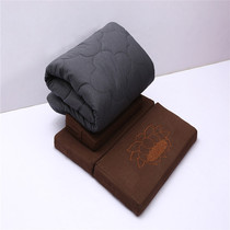 China Wind Xinjiang combed cotton quilts Thickened Warm Zen Sitting Blanket Large Shawl Cover Leg Cloth Air Conditioning Quilt