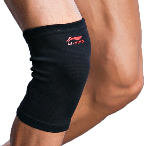 Li Ning, спортивные баскетбольные тонкие наколенники для бадминтона для спортзала, для бега