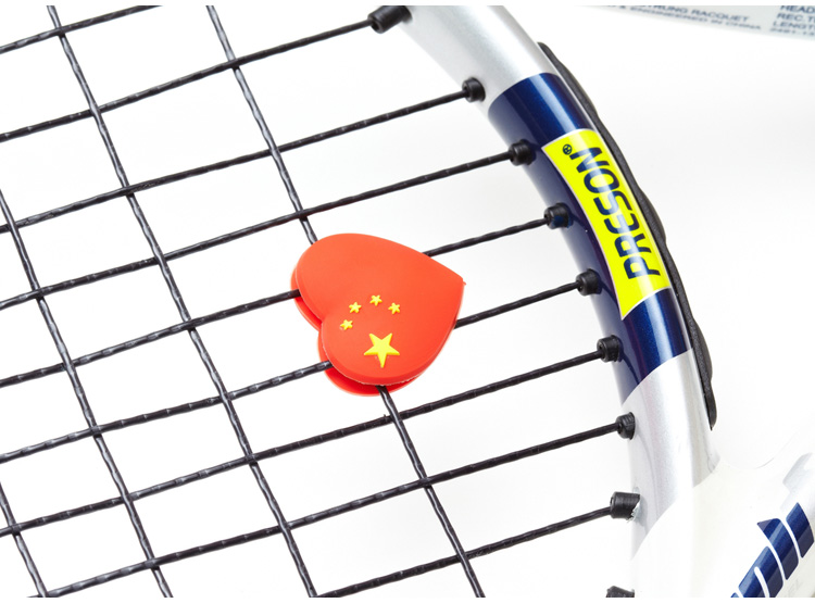 Vợt tennis TAAN Thái Angbi giảm xóc nhúng giảm xóc silicon mặt cười hoạt hình đệm giảm xóc nút thắt bán bóng tennis