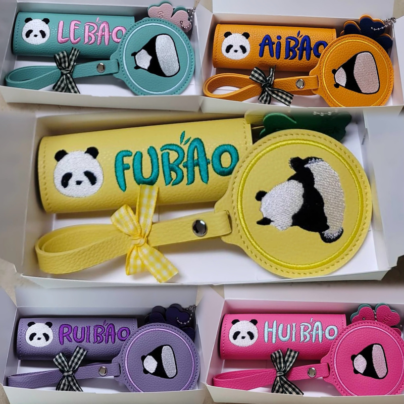 Baofamily Peripheral Fubao Luggage Tag Pendant Keychain Key Ring Korean Ee Same Style Suitcase Handle Baofamily Peripheral Fubao Luggage Tag Pendant Keychain Key Ring Korean Ee Same Style Suitcase Handle