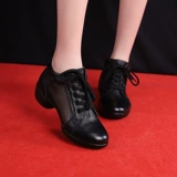 Танцующие туфли, танцующая обувь, против усталых ног, мягкая подошва, из натуральной кожи