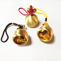 Pure copper bell with Bell hammer wind chimes and accessories small wind chimes diy material car hanging pendant ornaments