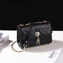 Dingg Chain Small square Baufu Ying Bag Bag 2022 new single shoulder slope bag mobile phone bag tide