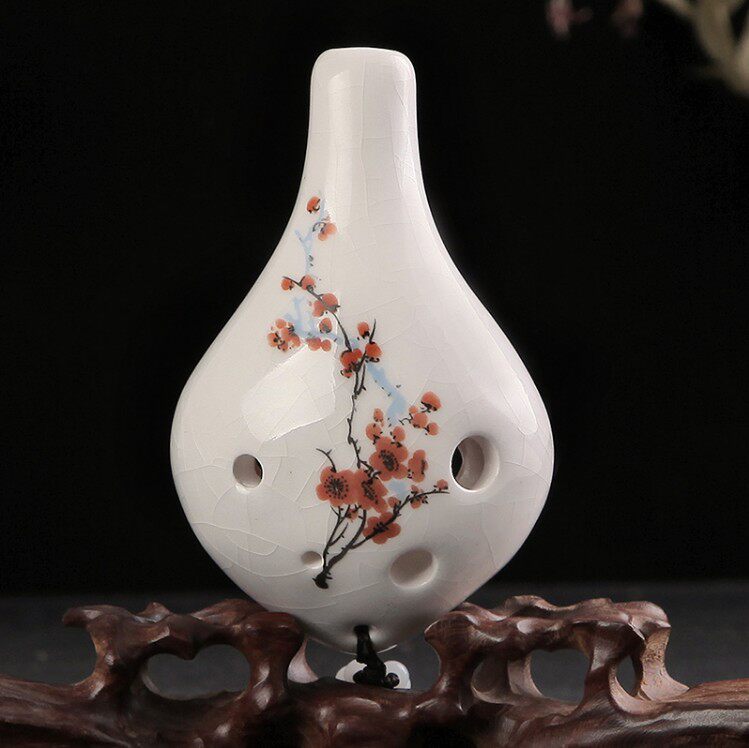 Naughty flute 6 holes in sound C toned in 6 holes AC Tao flute in six holes AC Tao flute beginology small secondary school students Tao flute instruments