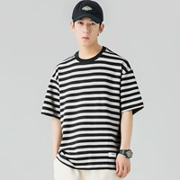 5208 короткие рукава [черные полосы]