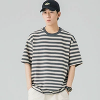 5208 короткие рукава [серые полосы]