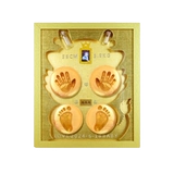 Отпечатки рук и ног для новорожденных для младенца, детская чернильная подушечка, памятная фоторамка для хранения пуповины, подарок на день рождения