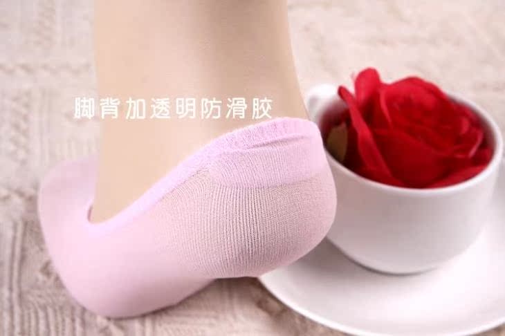 Mùa hè liền mạch silicon siêu mỏng chống trượt siêu nông miệng nhung nhung nữ vô hình vớ vớ vớ 10 đôi tất nữ