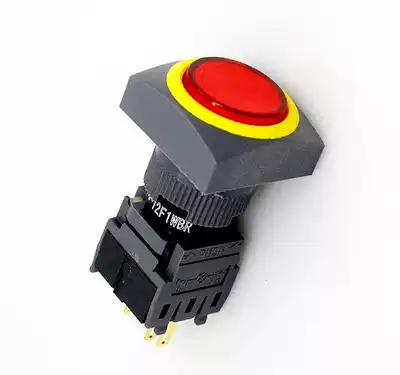 Square self-healing self-locking illuminated pushbutton wzjh M16-221 222 281 282 321322 381 382