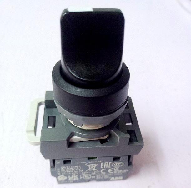 ABB MCB-10 3-position self-locking knob 3-position transfer switch M3SS1-40B-20 3-position self-resetting knob