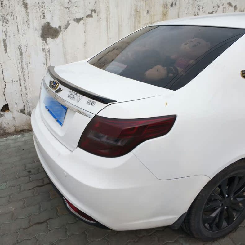 16-17 Geely 18 sửa đổi tầm nhìn mới đặc biệt với sơn nướng xe đấm miễn phí cố định cánh gió đuôi đuôi gió shark