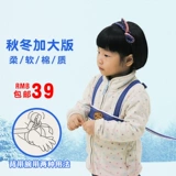 Детские подтяжки, защитный детский ремень для малышей с поводком, анти-потеряшка, семейный стиль