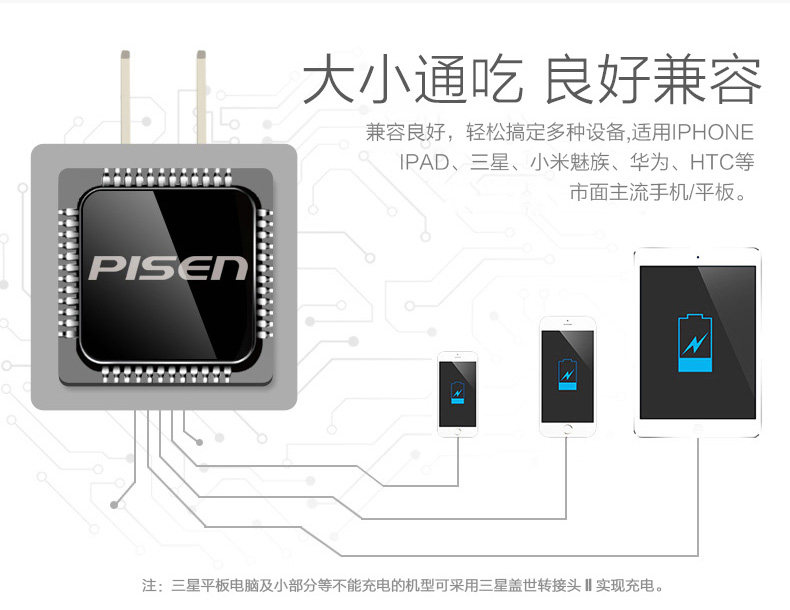 chargeur PISEN pour téléphones APPLE APPLE - Ref 1299857 Image 13