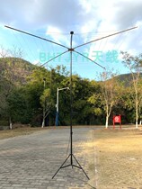 cobweb6 band cobweb shortwave antenna portable fixed dual use 7 14 18 21 24 29MHz amateur segment